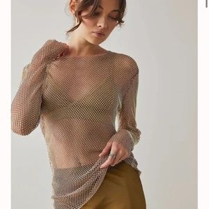 ISO Free People Filter Finish Long Sleeve XS or S